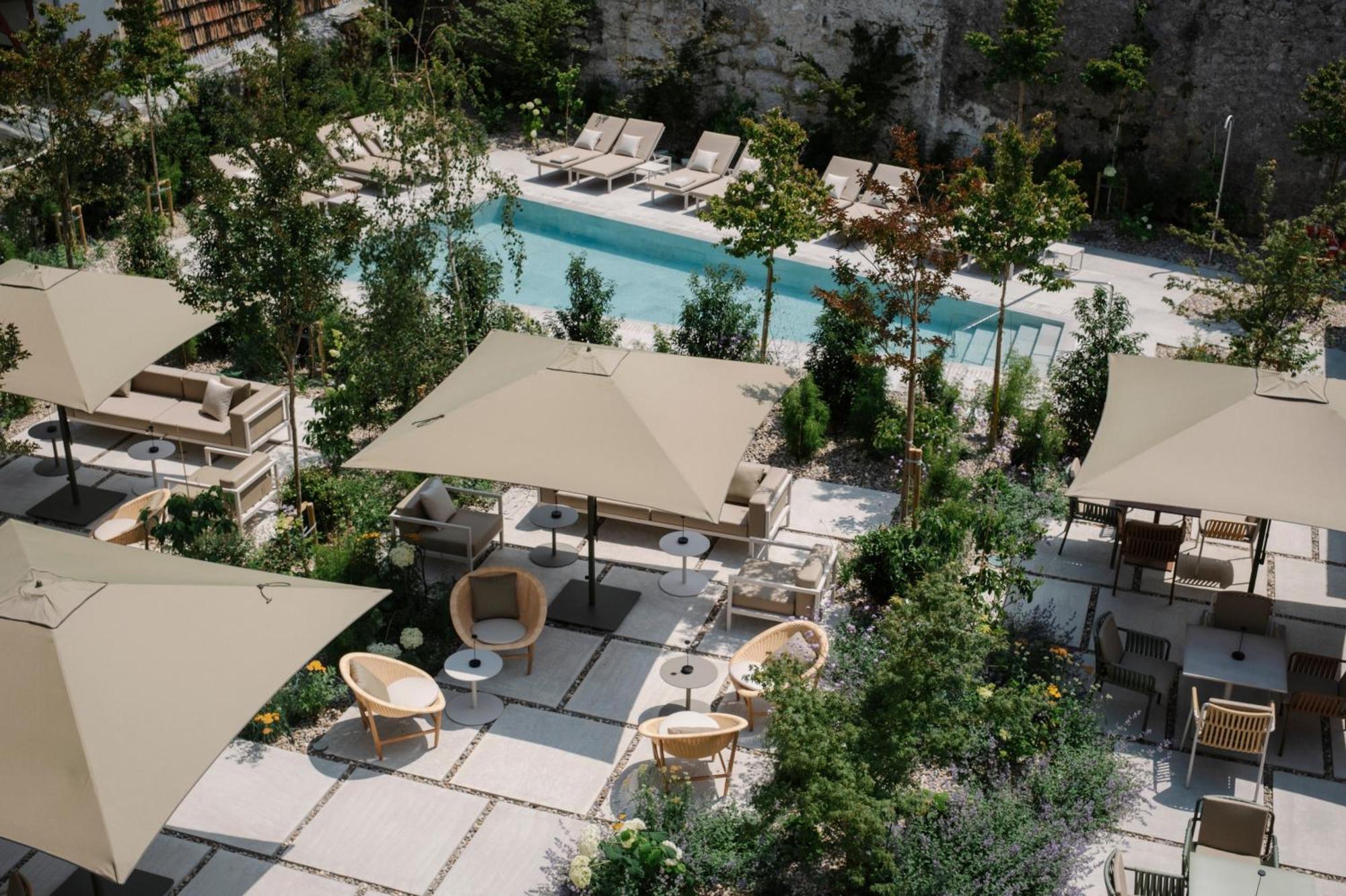Hotel Rhin Garden Santander Exterior foto